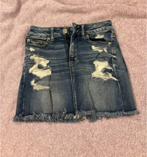American Eagle Jean Skirt thumbnail 3