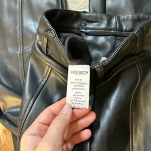 HOUSE OF CB Grainne Black Vegan Leather Pants thumbnail 11