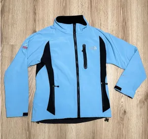 The North‎ Face Summit Series Jacket Womens Size Large Full Zip Teal Outdoors thumbnail 1
