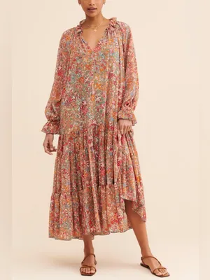 Free people Feeling Groovy Maxi Dress thumbnail 4