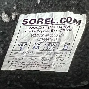 Sorel Joan of Arctic Boots Women's Size 6 Winter Snow Insulated Waterproof Fur thumbnail 7