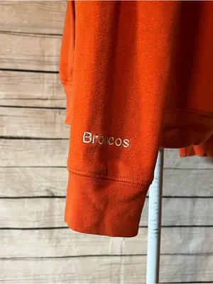 PINK Victoria's Secret Denver Broncos Pullover Hoodie with Classic White Logo thumbnail 5
