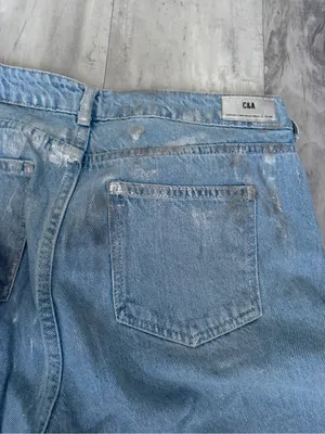 Straight-Leg Washed Light Blue Women’s Jeans thumbnail 7