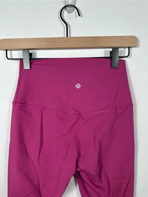 HeyNuts High Waisted Leggings‎ Women’s XS Pink Athletic Yoga Pants thumbnail 5