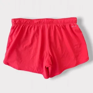 Nike Dri Fit Phantom Dual Running Shorts Fold Over Waist Orange Sz S thumbnail 5