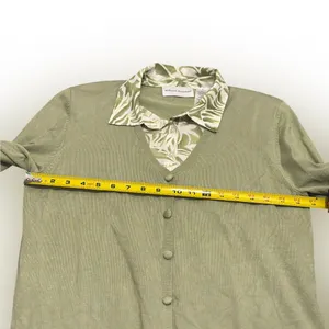 Alfred Dunner Green Patterned Blouse thumbnail 4