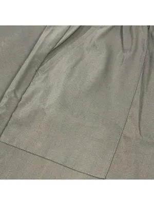 Women’s Olive Green Linen Blend Wide Leg Pull On Pants Medium 29x28 thumbnail 4