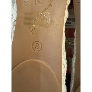 Penny Loves Kenny Knot Lace Ballet Flat White/Ivory‎ Size 8 Embroidered Fairy thumbnail 8