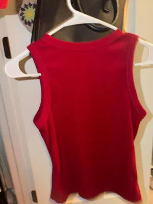 Button up tank Red thumbnail 2