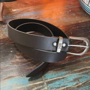 Bill Blass Woman’s Brown Leather Belt thumbnail 1