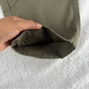 J.‎ Crew Womens High Rise Belted Military Pant Olive Green Utility Pockets 00 thumbnail 6