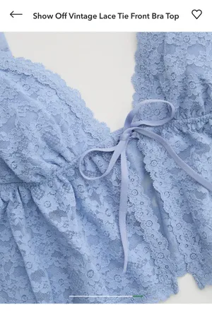 Aerie Lace Top Bralette thumbnail 5