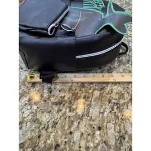 black and neon green Wicked "Defy Gravity" mini backpack Musical Broadway thumbnail 10