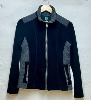 Kuhl Alpaca Fleece Full Zip Front Color‎ Block Jacket thumbnail 1
