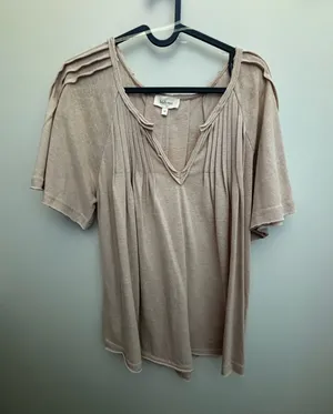 Bohme beige top  thumbnail 1