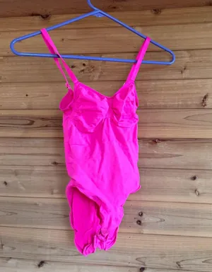 Bright Pink Skims Body Suit S/M thumbnail 1