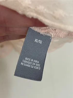 Aerie Eyelet Ruffle Tank Top Size XL Soft Pink Coquette Girl Cottage Feminine thumbnail 3