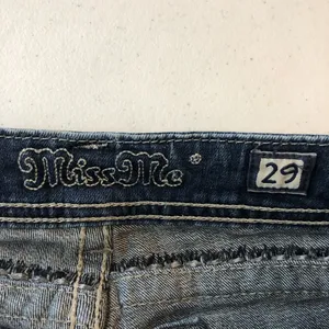 Miss Me Womens Jeans JS5408B8 Boot Cut Embellished Embroidered Low Rise 29 thumbnail 5