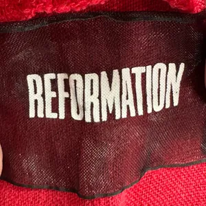 Reformation | 4 | Floral Embroidered Linen Feel Fit & Flare Lace Back Maxi Dress thumbnail 6