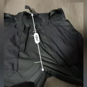 Nike‎ Tech Pack Woven Belted Black & White Swoosh Jogger Pants Size S thumbnail 11