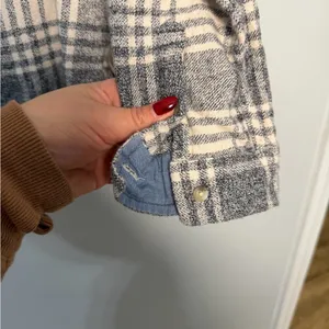 🤍 American Eagle Plaid Flannel Shirt – Slim Fit | Size L 100% Cotton thumbnail 6