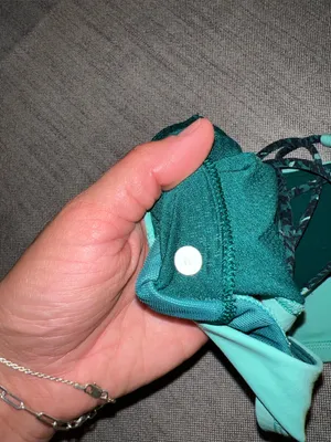 lululemon athletica Mint Green Strappy Sports Bra thumbnail 4