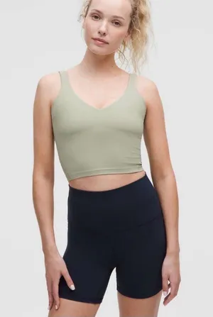Lululemon Align Tank Top Fog Green Size 4 thumbnail 1