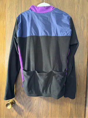 Vintage Trek Bicycle Jacket Blue Size L thumbnail 2