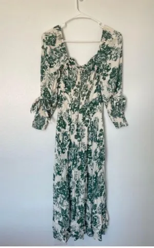 Reformation floral Midi Dress thumbnail 3
