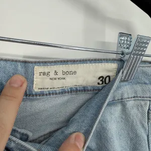 Rag & Bone Hattie Mid-Rise Full‎ Length Straight Jeans Wyncote Blue Size 30 thumbnail 4