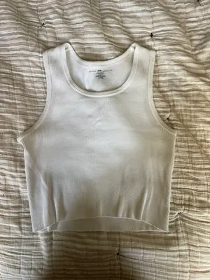 Brandy Melville White Tank thumbnail 3