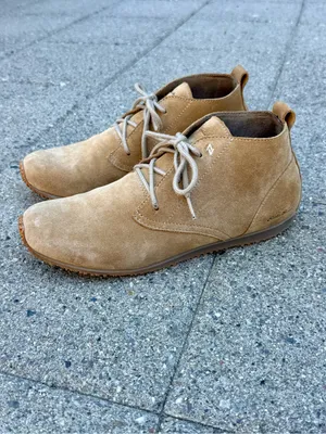 Eddie Bauer Tan Suede Transition Chukka Ankle Booties Boots • Sz 9.5 thumbnail 5