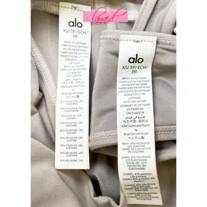 BUNDLE Alo Washed Alosoft Sunray Bra & High-Waist Legging Grey Sky Wash SET XS thumbnail 15