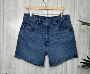 Levi’s Plus Size 501 Mid Thigh Shorts Pleased To Meet You size 32 858330056 thumbnail 2