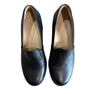 ABEO Horizon Slip On Women's 8.5 Neutral Black Leather Platform Loafers Orthotic thumbnail 11