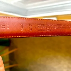 Coach belt thumbnail 4