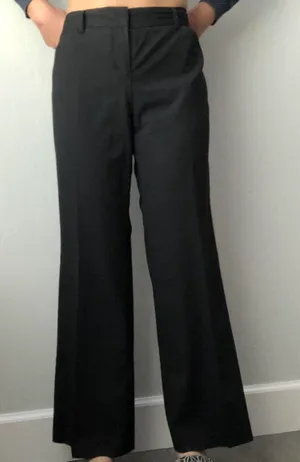 Express formal black suit pants thumbnail 1