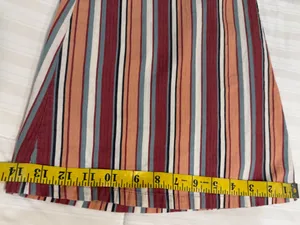 TCEC Bohemian high waisted float wide leg elastic waist with tassel tie Size M thumbnail 9