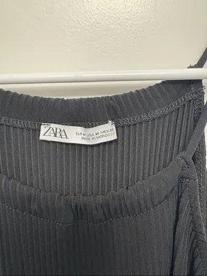 Zara Halter Blouse size medium thumbnail 2