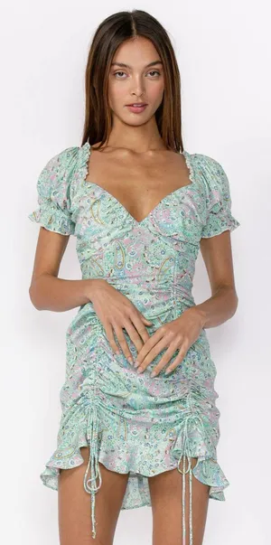 Isabelle’S Cabinet Caminata Floral Print Dress thumbnail 1