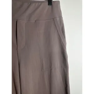 G4Free EverGoing Loose High-Waist Wide Leg Trousers‎ Taupe Technical Stretch XL thumbnail 6