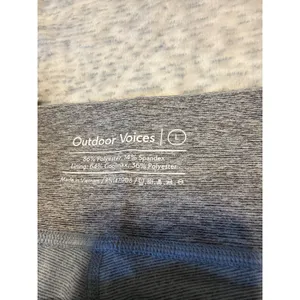 Outdoor Voices Lake Dove Ash Springs 7/8 Legging‎ Gray Colorblock Size L thumbnail 2