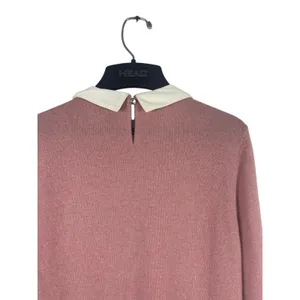 Cashmere Charter Club Sweater Womens M Pink 100% Cashmere Embellished Collar thumbnail 5