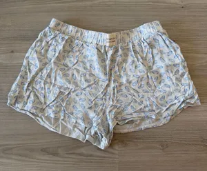 Toasted Coconut Oyster Print Women’s Boxer Shorts thumbnail 1