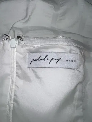 Petal & Pup Mini White Dress thumbnail 4
