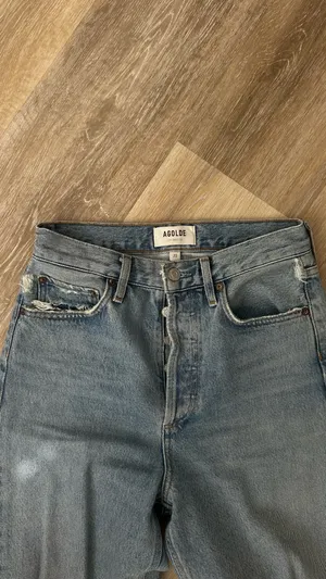 Agolde 90s Mid Rise Loose Fit Cropped thumbnail 2