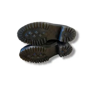 Dr. Martens Rometty Faux‎ Fur Boots Size 6 Women's Black Leather Platform Lug thumbnail 9