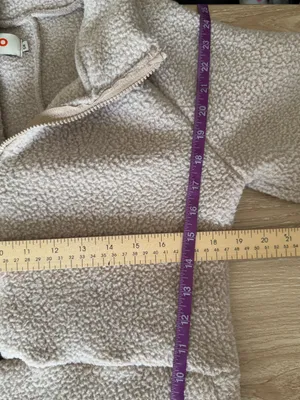 Deso Small Batch 1/2 Zip Fleece Pullover Beige Outdoor Fall Winter thumbnail 7