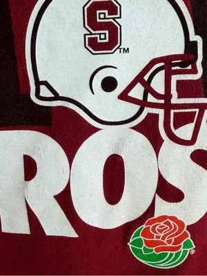 Nike Stanford Rose Bowl Tee Womens Off Shoulder Football Shirt thumbnail 6