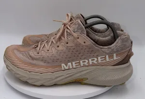 Merrell Agility Peak 5 Trail Running Shoes Purple Rose Womens 11 Vibram J068390 thumbnail 1